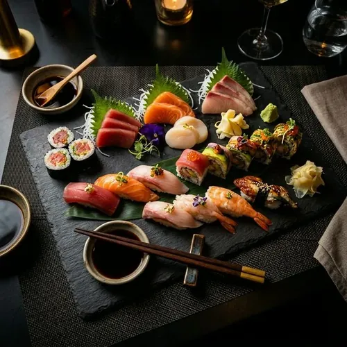 Deluxe Sushi Platte für 2